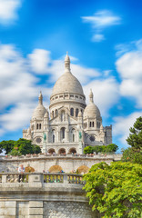 Fototapeta premium Basilica of Sacre-Coeur in Paris.