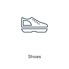 shoes icon vector