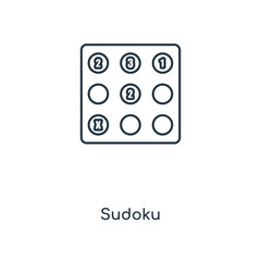 sudoku icon vector