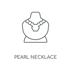 pearl necklace icon