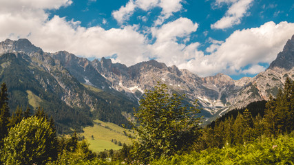 Beautiful alpine view near Saalfelden - Salzburg - Austria