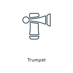 trumpet icon vector