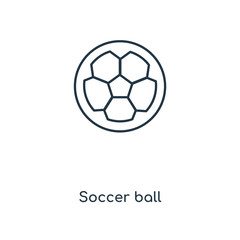 Obraz premium soccer ball icon vector