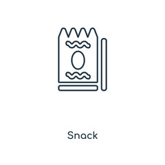 snack icon vector