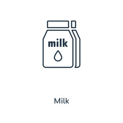 milk icon vector