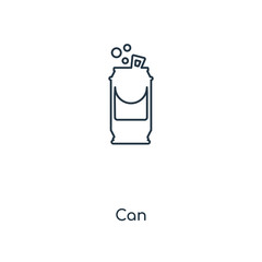 can icon vector