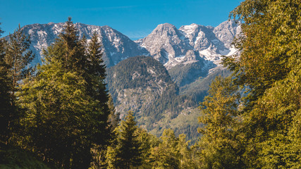 Beautiful alpine view near Lofer - Tyrol - Austria