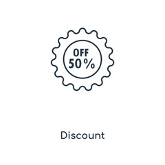 discount icon vector