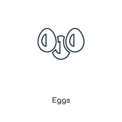 eggs icon vector