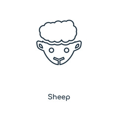 sheep icon vector