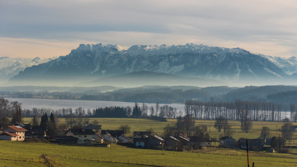 Beautiful alpine view