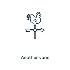 weather vane icon vector © TOPVECTORSTOCK