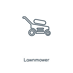 lawnmower icon vector