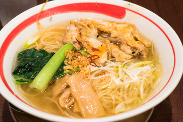 hot roasted chicken ramen 