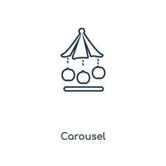 carousel icon vector