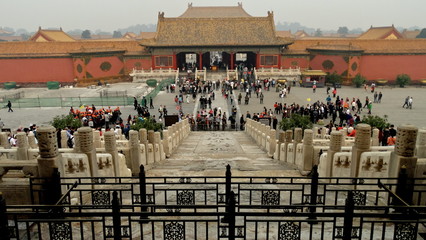 China. The forbidden city in Bejing