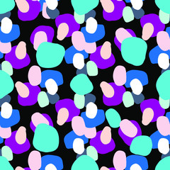 Unusual Shapes Seamless Pattern Print