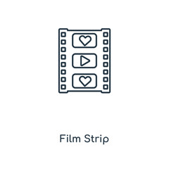 film strip icon vector