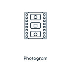 photogram icon vector