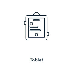 tablet icon vector