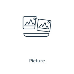 picture icon vector