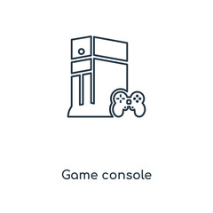 game console icon vector