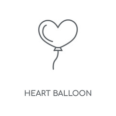 heart balloon icon