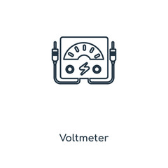 voltmeter icon vector