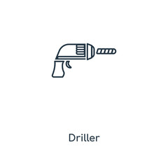 driller icon vector