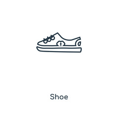 shoe icon vector