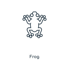 frog icon vector