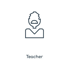 teacher icon vector
