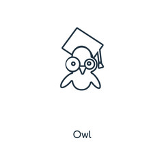 owl icon vector
