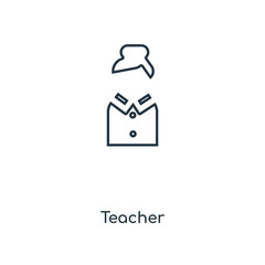 teacher icon vector