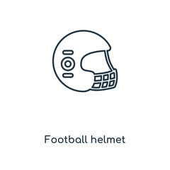 football helmet icon vector