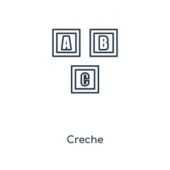 creche icon vector