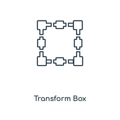 transform box icon vector