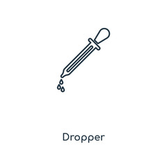 dropper icon vector