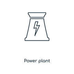 power plant icon vector