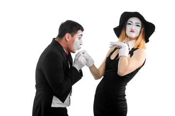 Man kisses woman's hand