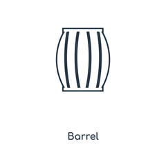 barrel icon vector