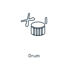 drum icon vector