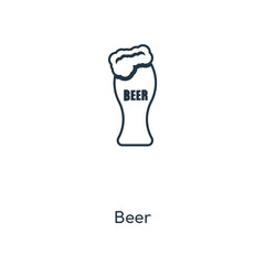 beer icon vector