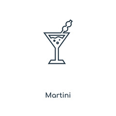 martini icon vector