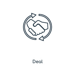 deal icon vector