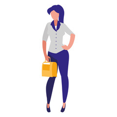 avatar businesswoman icon 