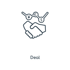 deal icon vector