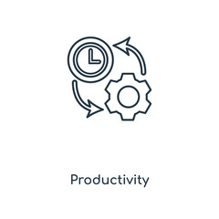 productivity icon vector