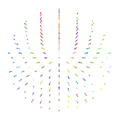 abstract vector background-Dot Graphics