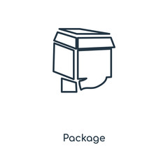 package icon vector